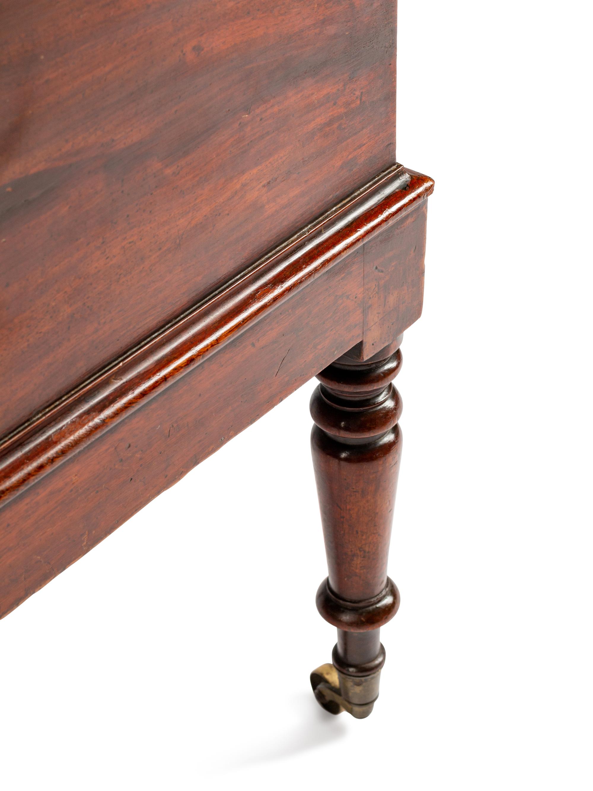 A Late George III Mahogany Cellarette on Stand — EARLY 19TH CENTURY