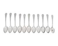 A Group Of Thirteen Federal Silver Tablewares