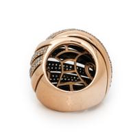 ROSE GOLD AND DIAMOND RING