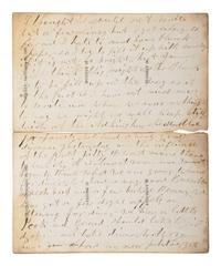 [CIVIL WAR]. Famed 20th Maine archive incl. letters and partial diary featuring Gettysburg content.