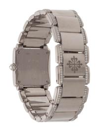 PATEK PHILIPPE, 18K WHITE GOLD REF. 4908/31 AND DIAMOND 'TWENTY-FOUR' WRISTWATCH