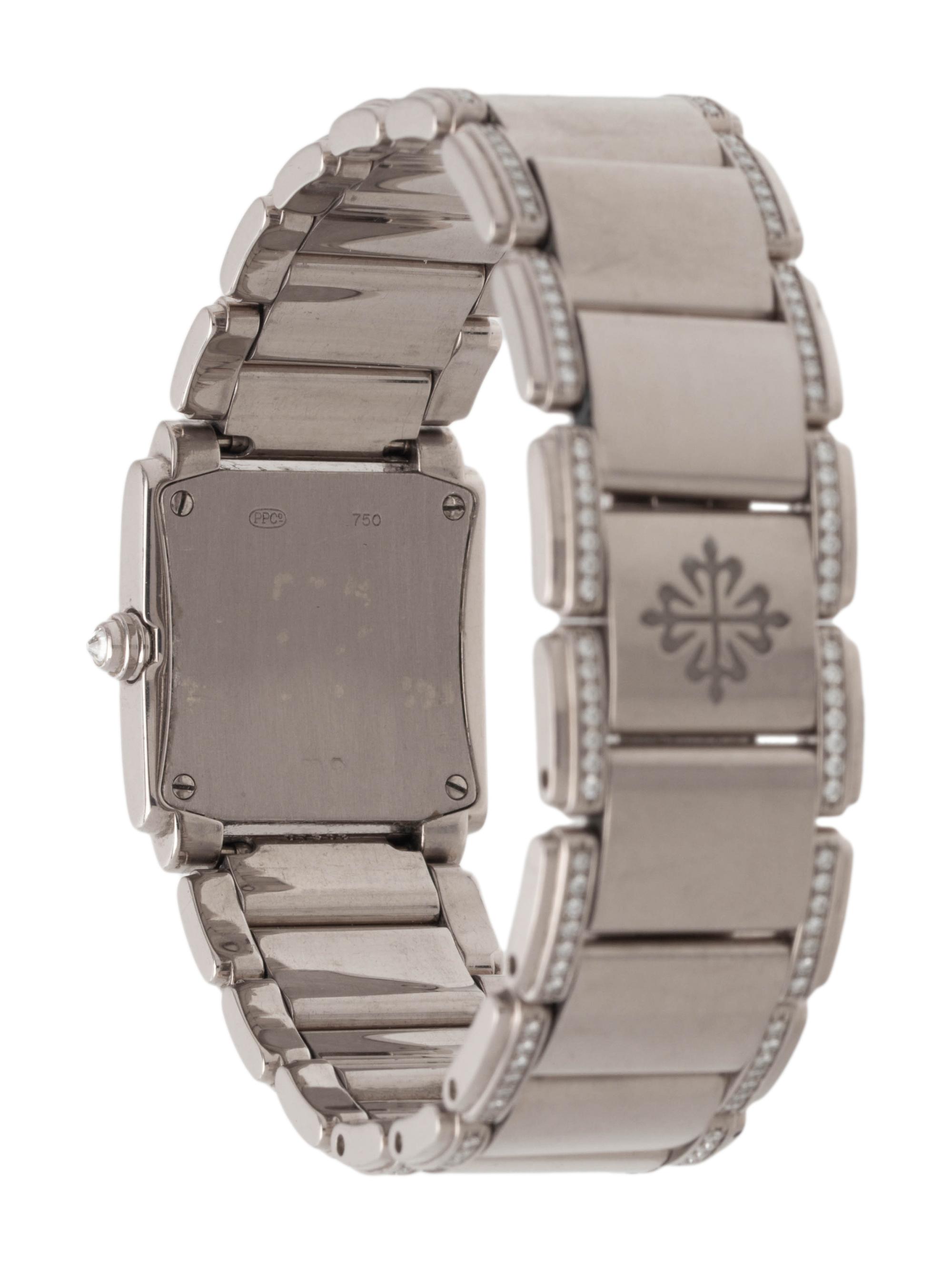 PATEK PHILIPPE, 18K WHITE GOLD REF. 4908/31 AND DIAMOND 'TWENTY-FOUR' WRISTWATCH