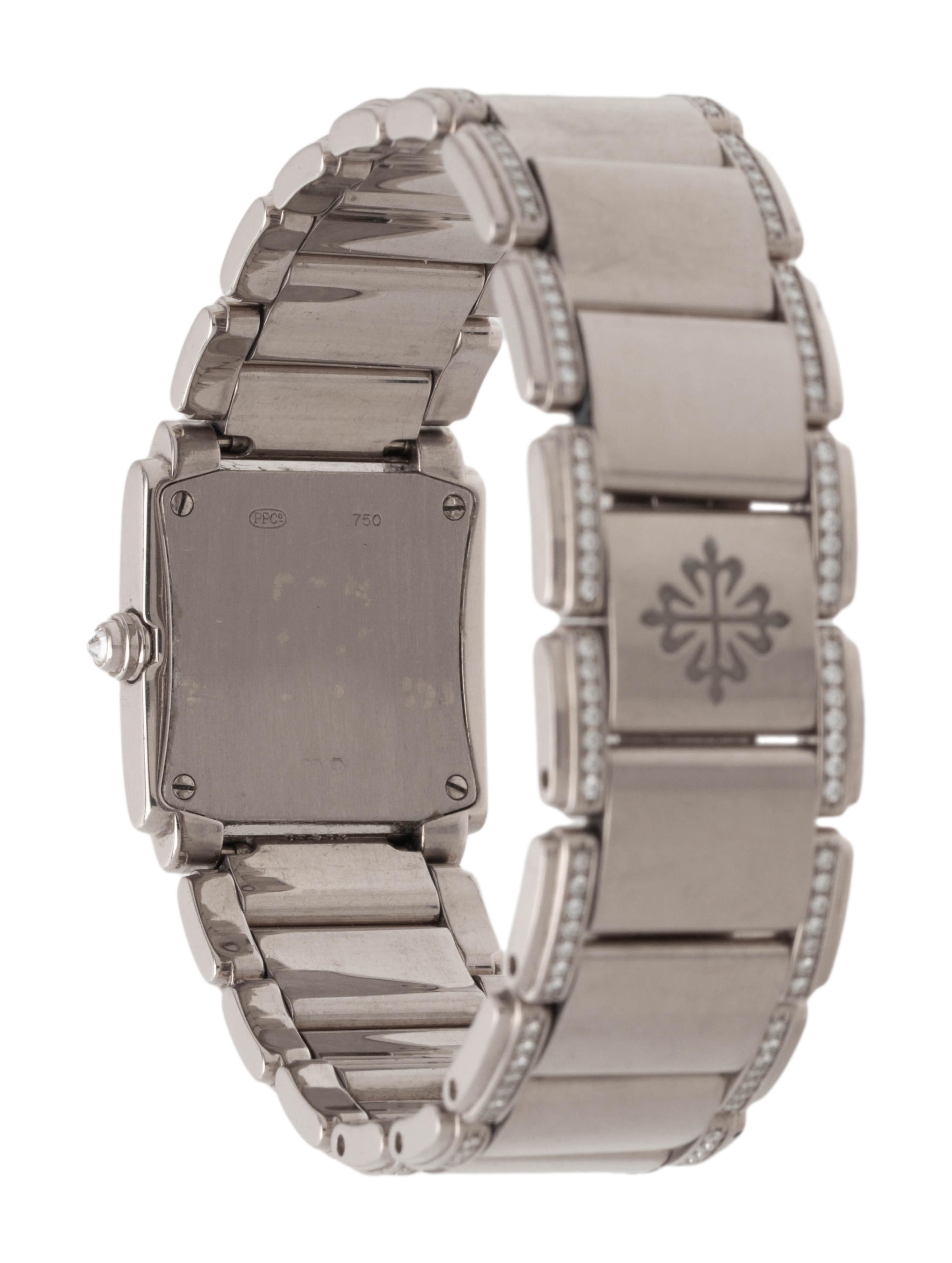 PATEK PHILIPPE, 18K WHITE GOLD REF. 4908/31 AND DIAMOND 'TWENTY-FOUR' WRISTWATCH