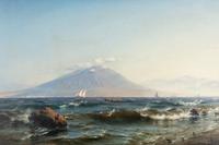 Carl Frederick Sørensen (Danish, 1818-1879) — The Bay of Naples , 1866