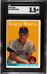 A Complete Set of 1958 Topps Baseball Cards Including SGC Graded Key Cards (494/494),