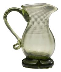 [AMERICANA]. A trio of glass vessels, comprising: