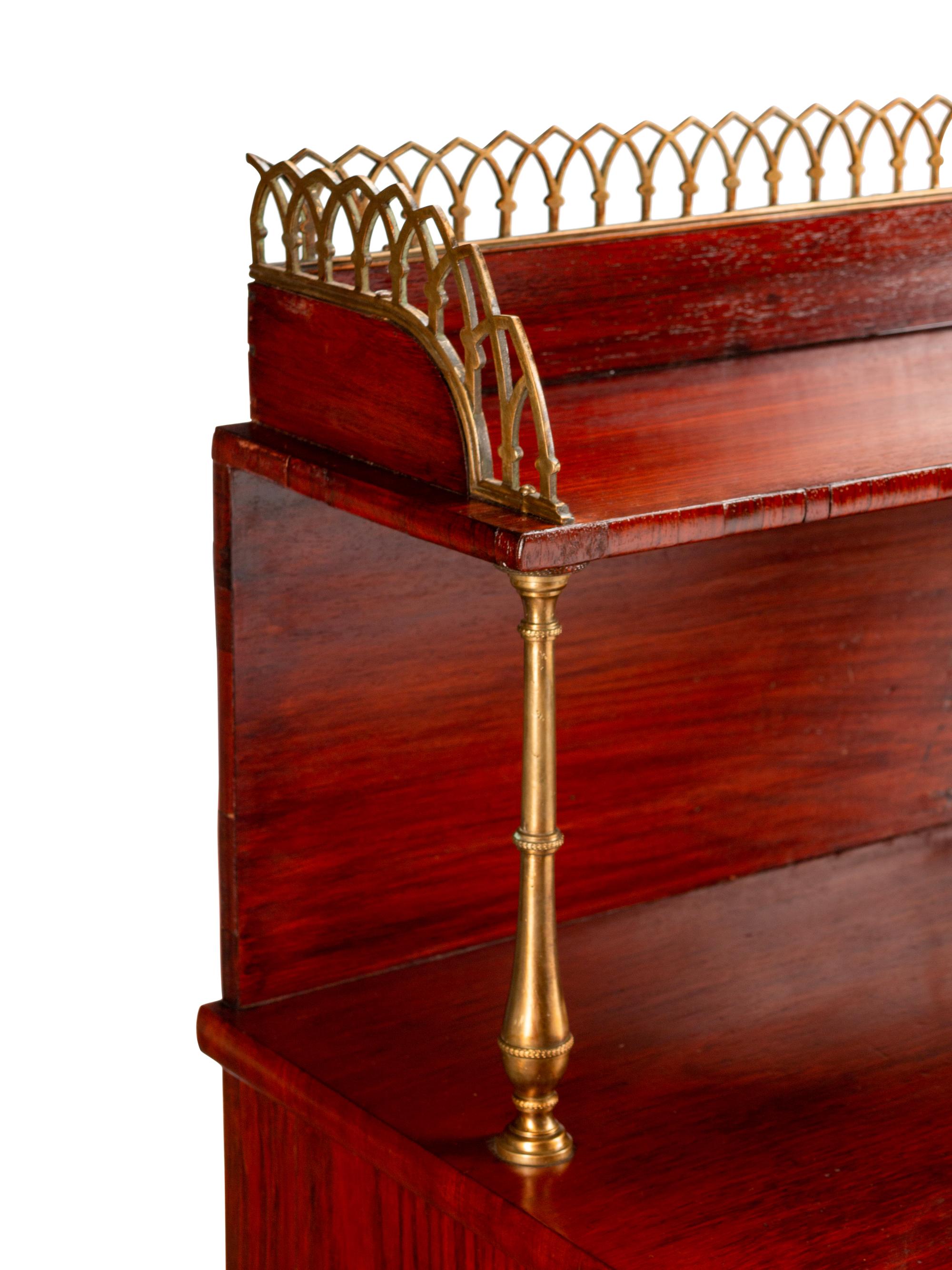 A Regency Brass-Mounted Rosewood Chiffonier — FIRST QUARTER 19TH CENTURY