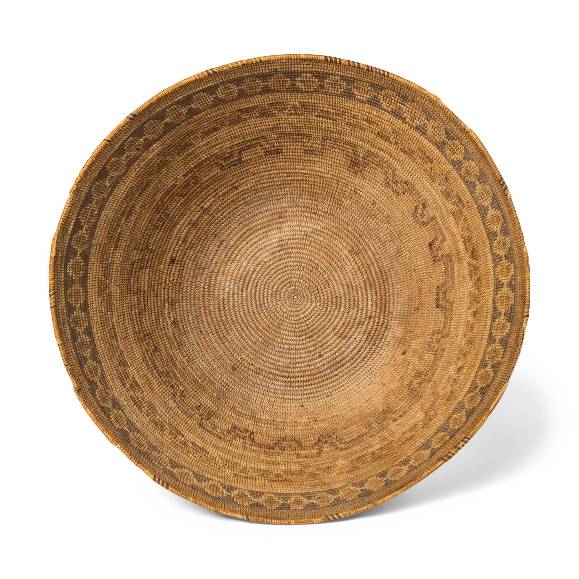 Yokut Polycrome Basket