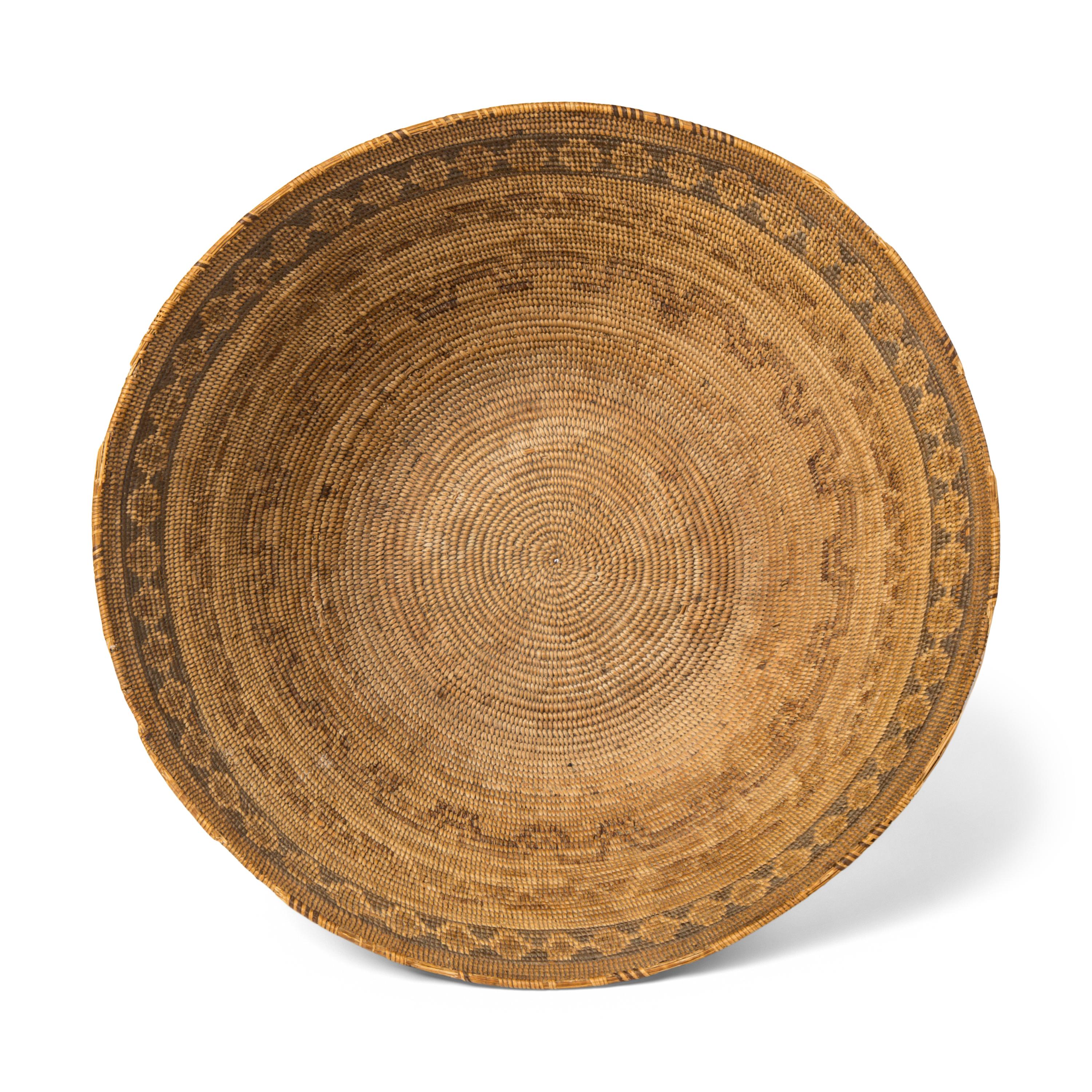 Yokut Polycrome Basket
