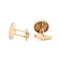 YELLOW GOLD COIN CUFFLINKS