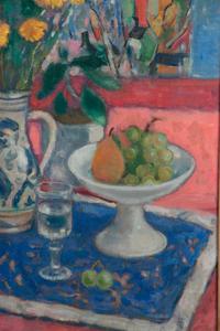 Pommes et fleurs