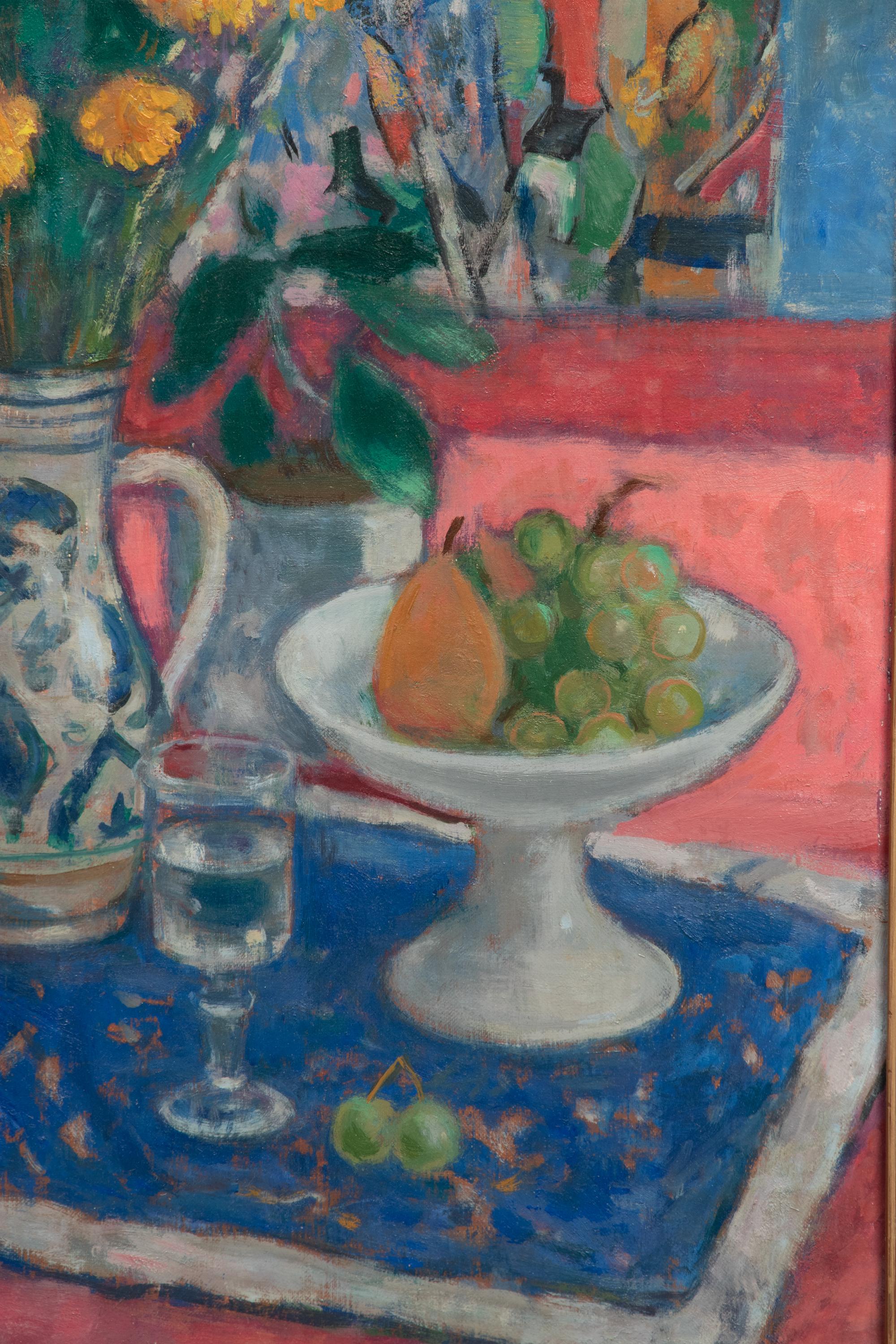 Pommes et fleurs