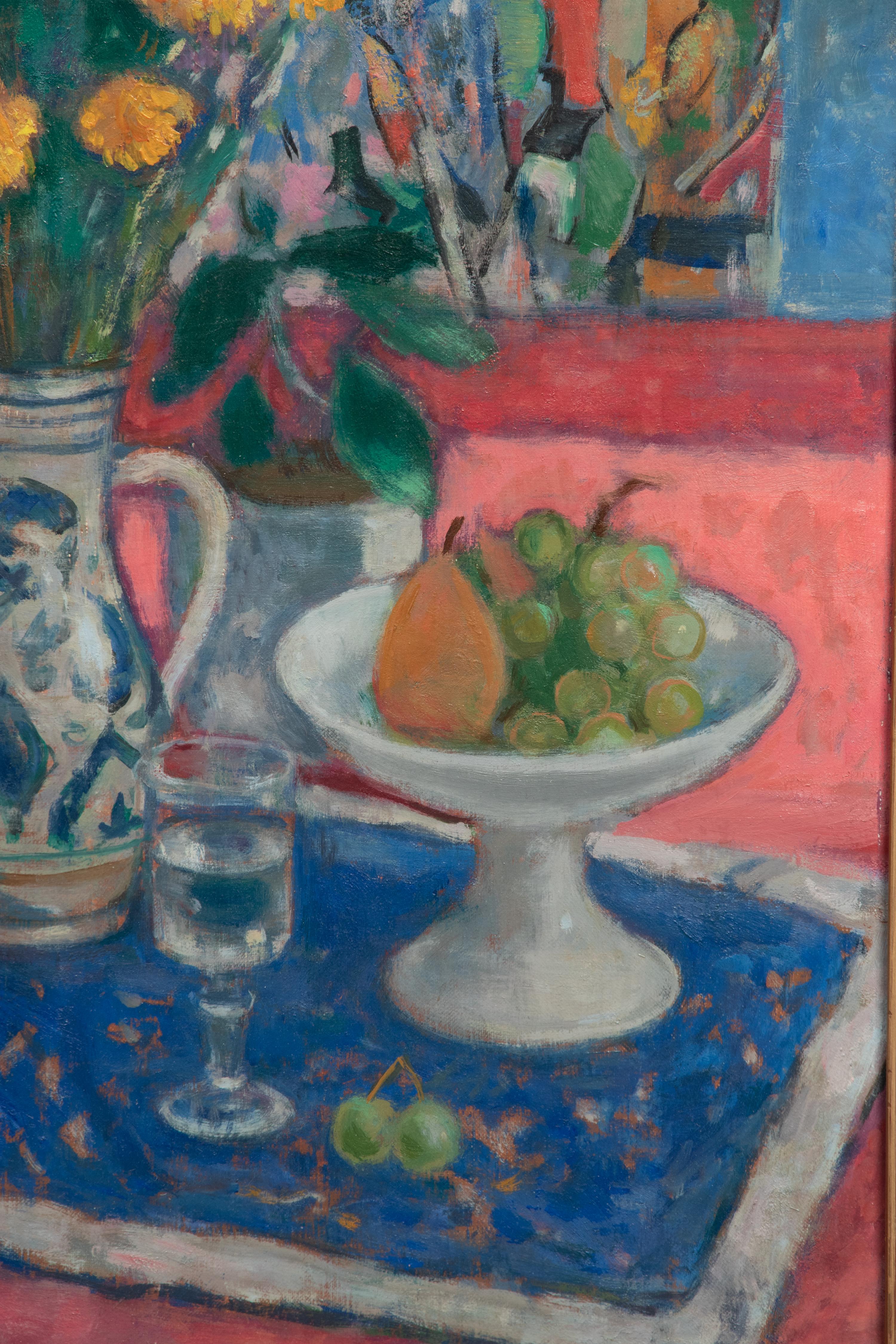 Pommes et fleurs