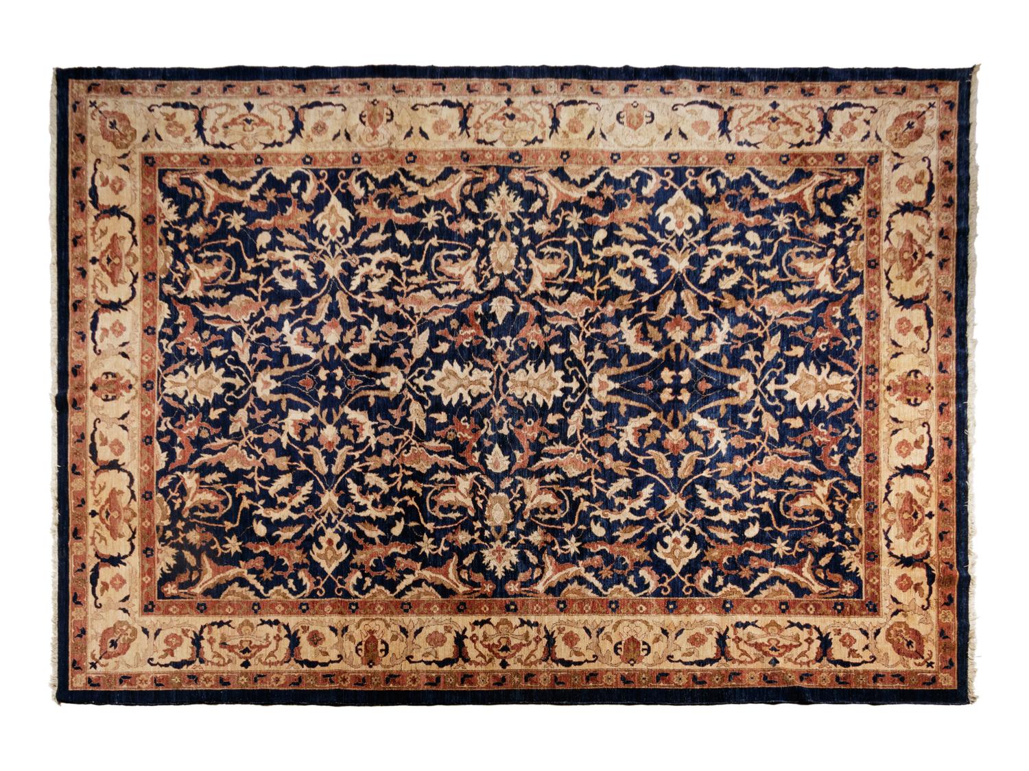 A Kashan Wool Rug