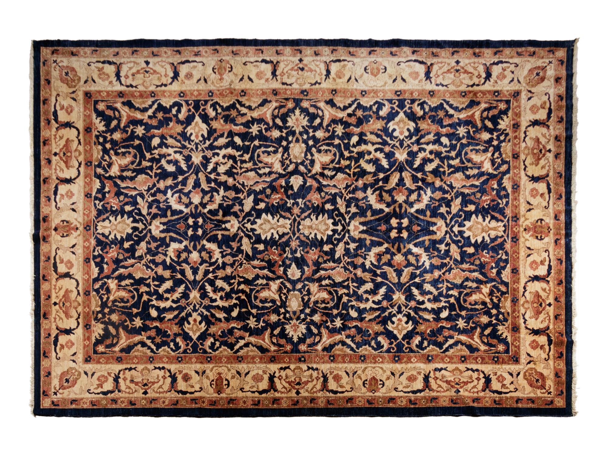 A Kashan Wool Rug