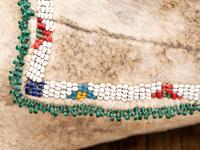 Comanche Beaded Hide Moccasins