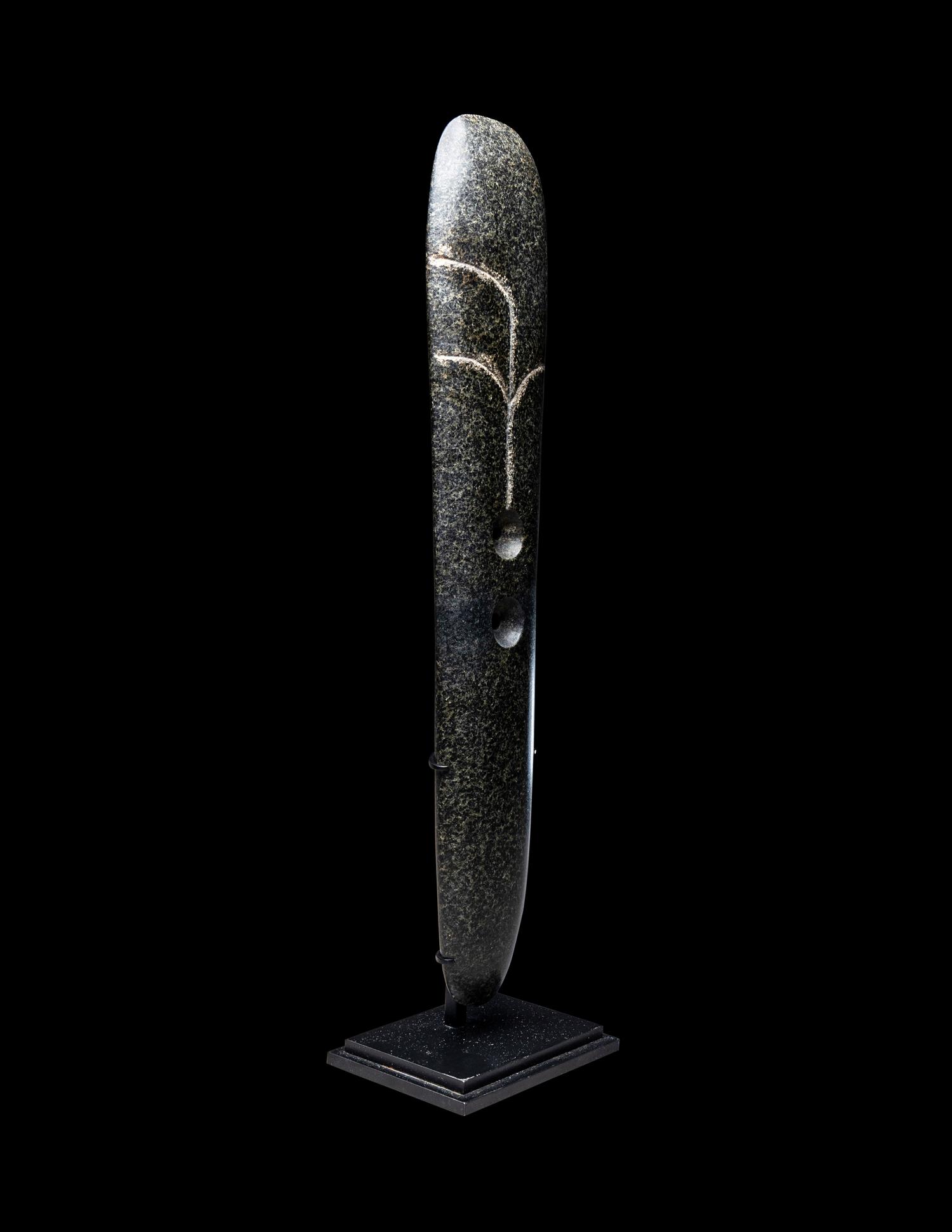 An Izapan Serpentine Engraved Celt