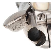 Re-Nickeled Colt Model 1871-72 Open Top Revolver