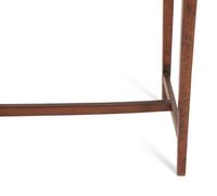 A George III Inlaid Mahogany Side Table