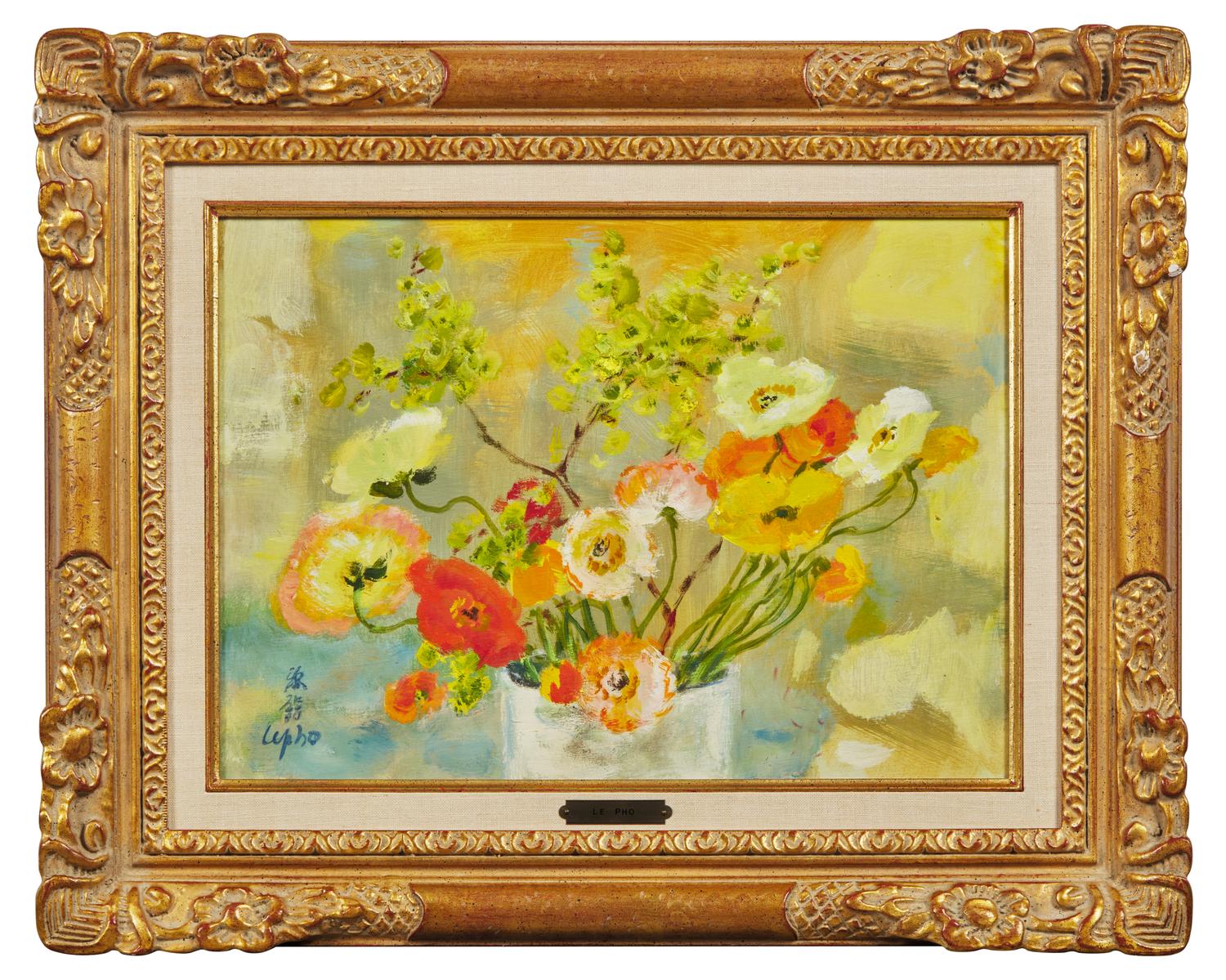 Les Poppies Rouges et Jaunes , 1976