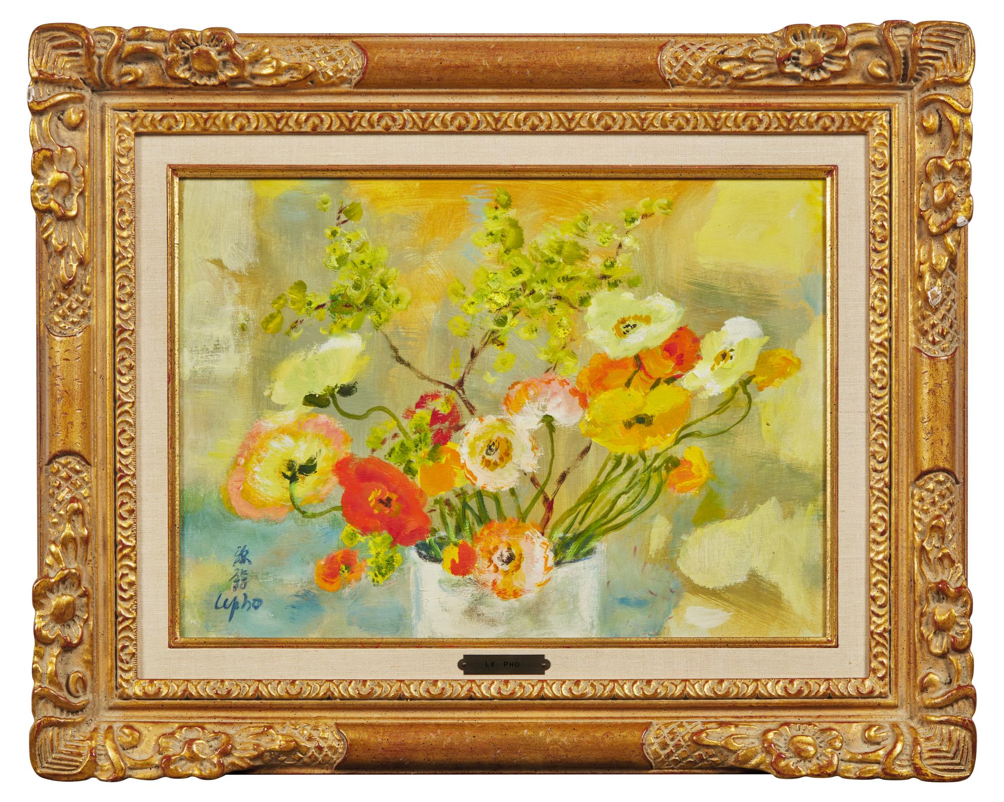 Les Poppies Rouges et Jaunes , 1976