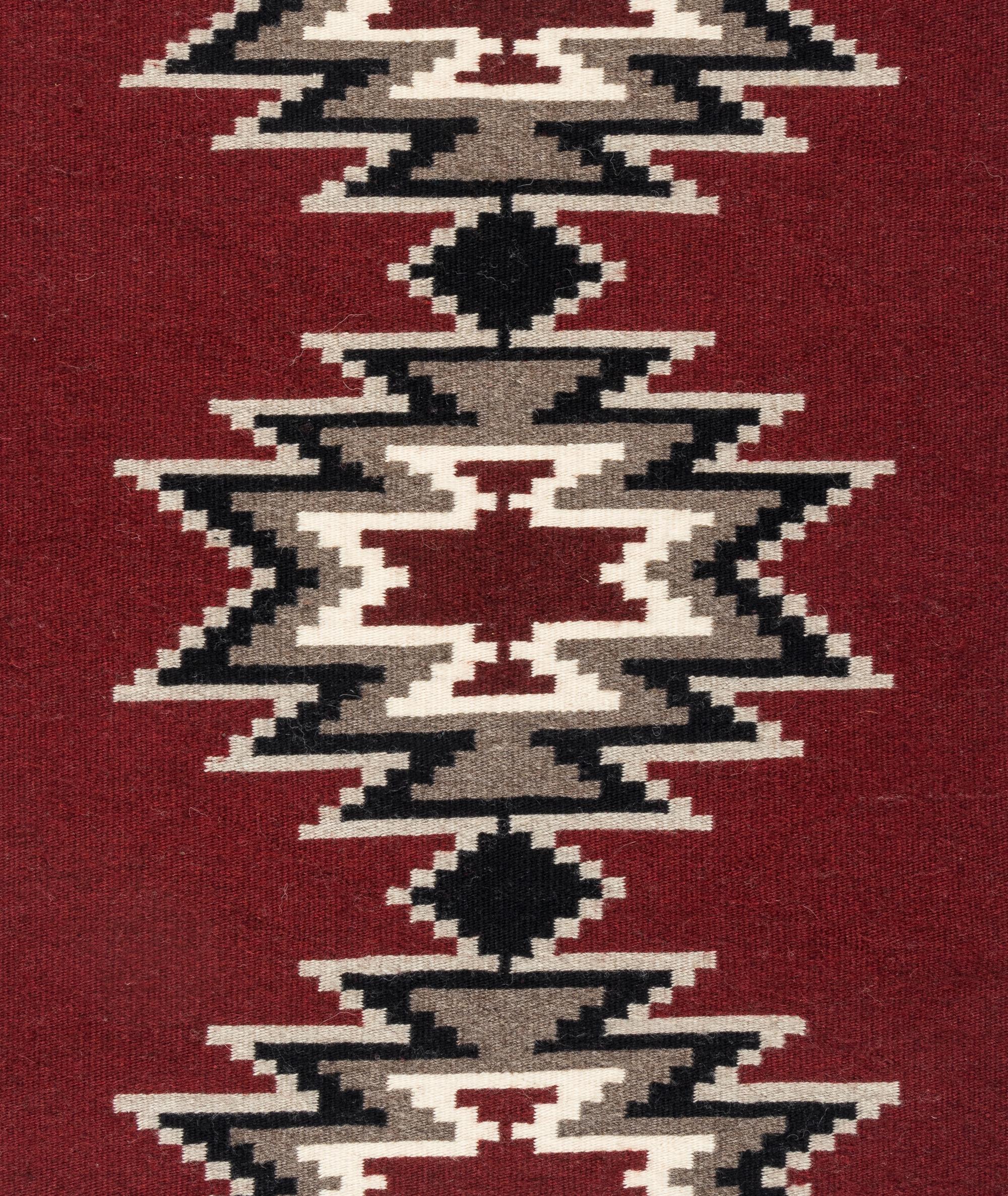 A Navajo Western Reservation Weaving