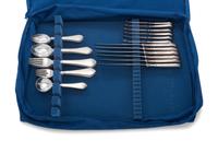 A Georg Jensen Continental Silver Flatware Service