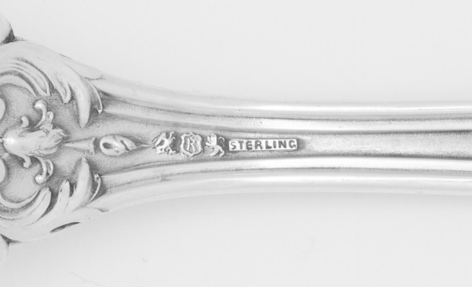 An American Silver Flatware Service