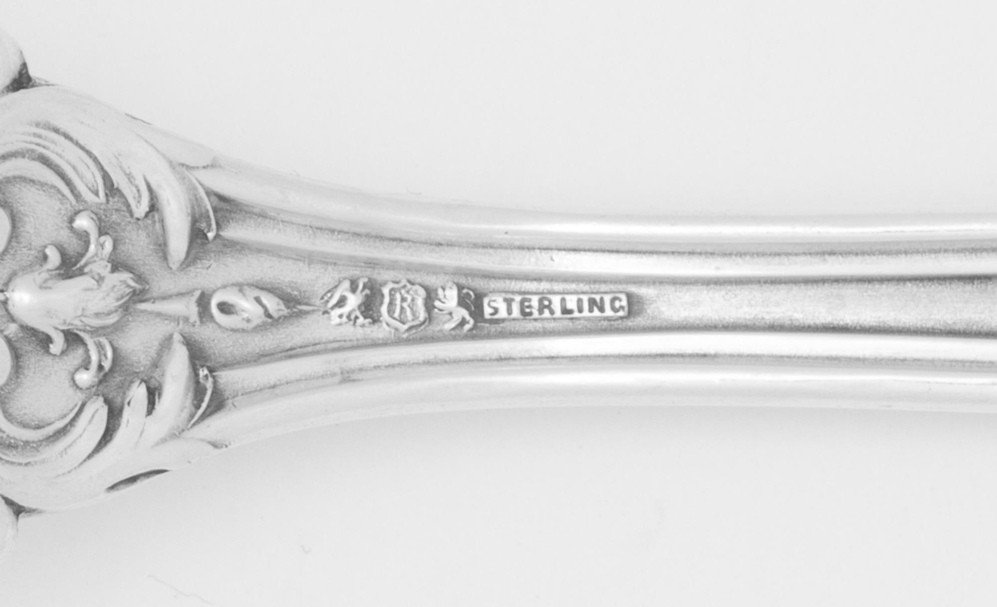 An American Silver Flatware Service