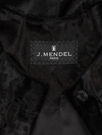 J.Mendel Black Lamb Coat