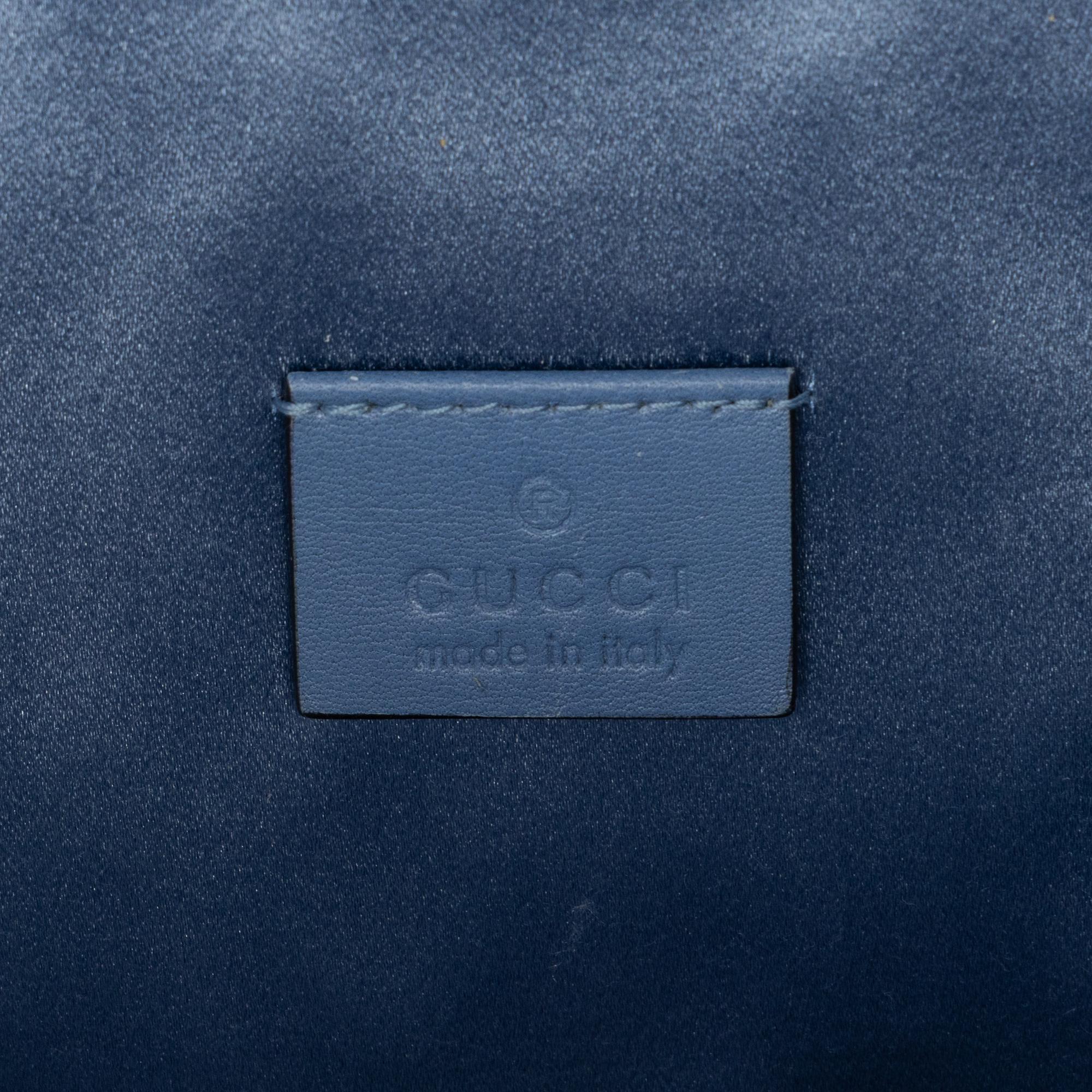 GUCCI, EMBELLISHED "GUCCIFICATION" CLUCH
