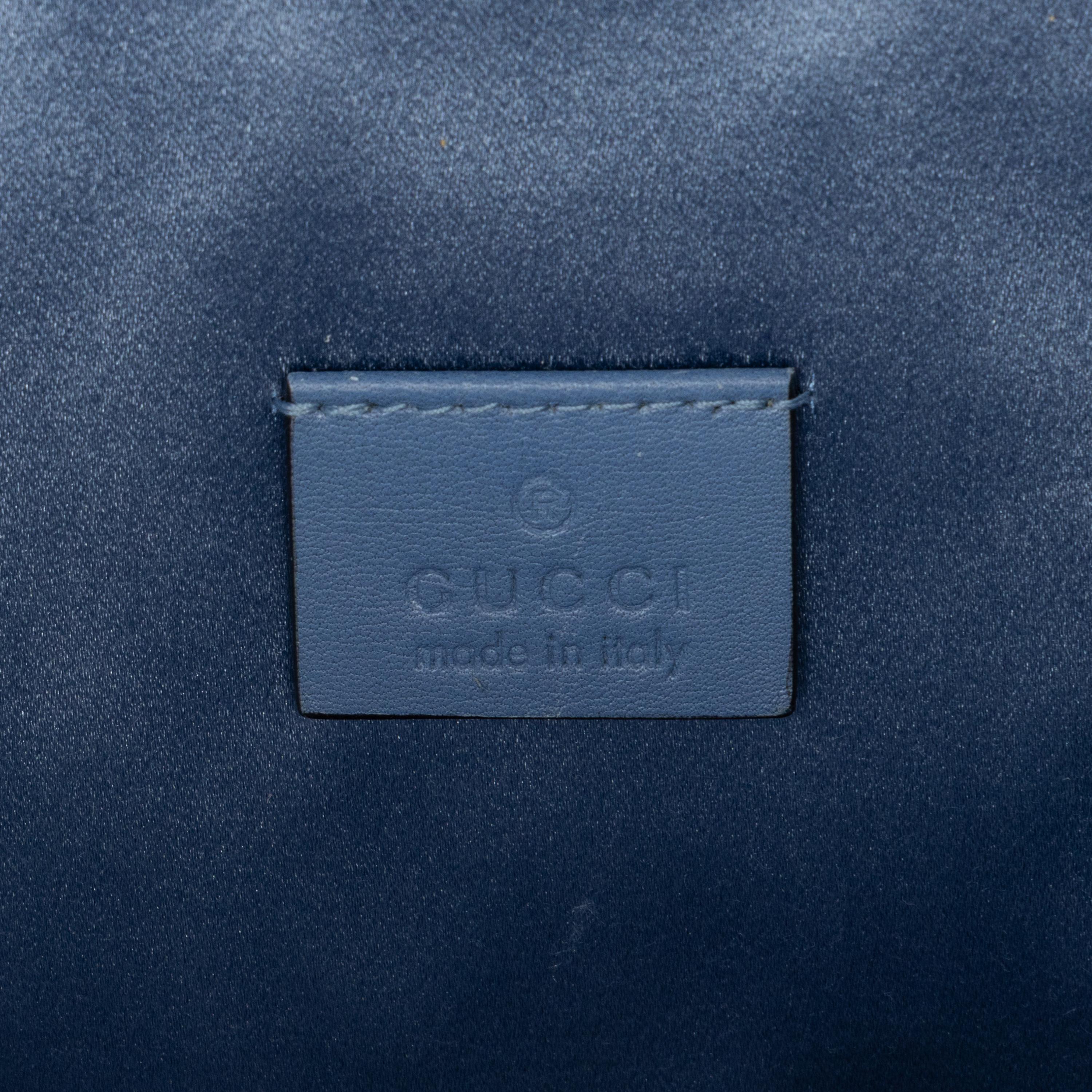 GUCCI, EMBELLISHED "GUCCIFICATION" CLUCH
