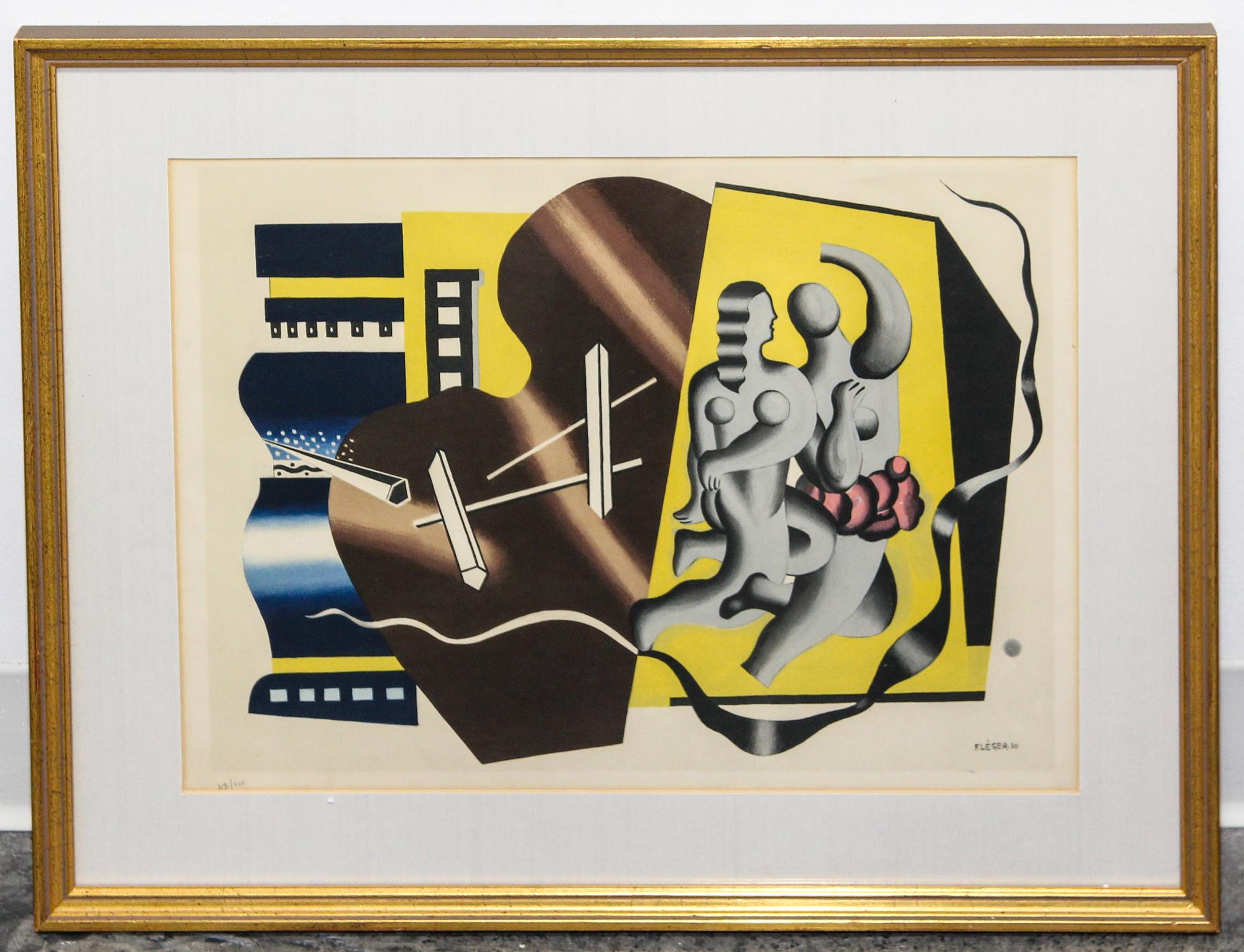 After Fernand Leger, (French, 1881-1955), Composition au Sujets