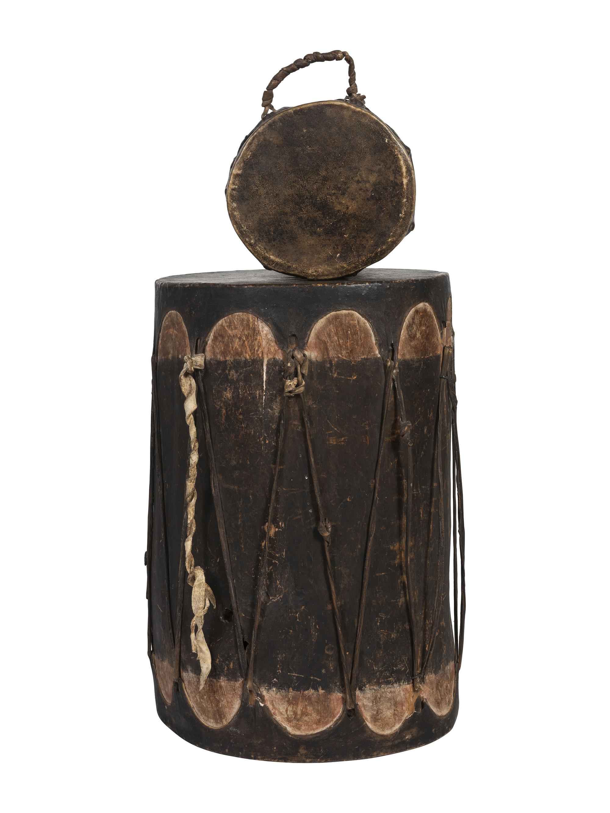 Pueblo Painted Drums