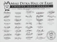 A Mike Ditka Ditka Hall of Fame Charity Golf Classic Presentation Formerly Displayed at Mike Ditka’s Restaurant