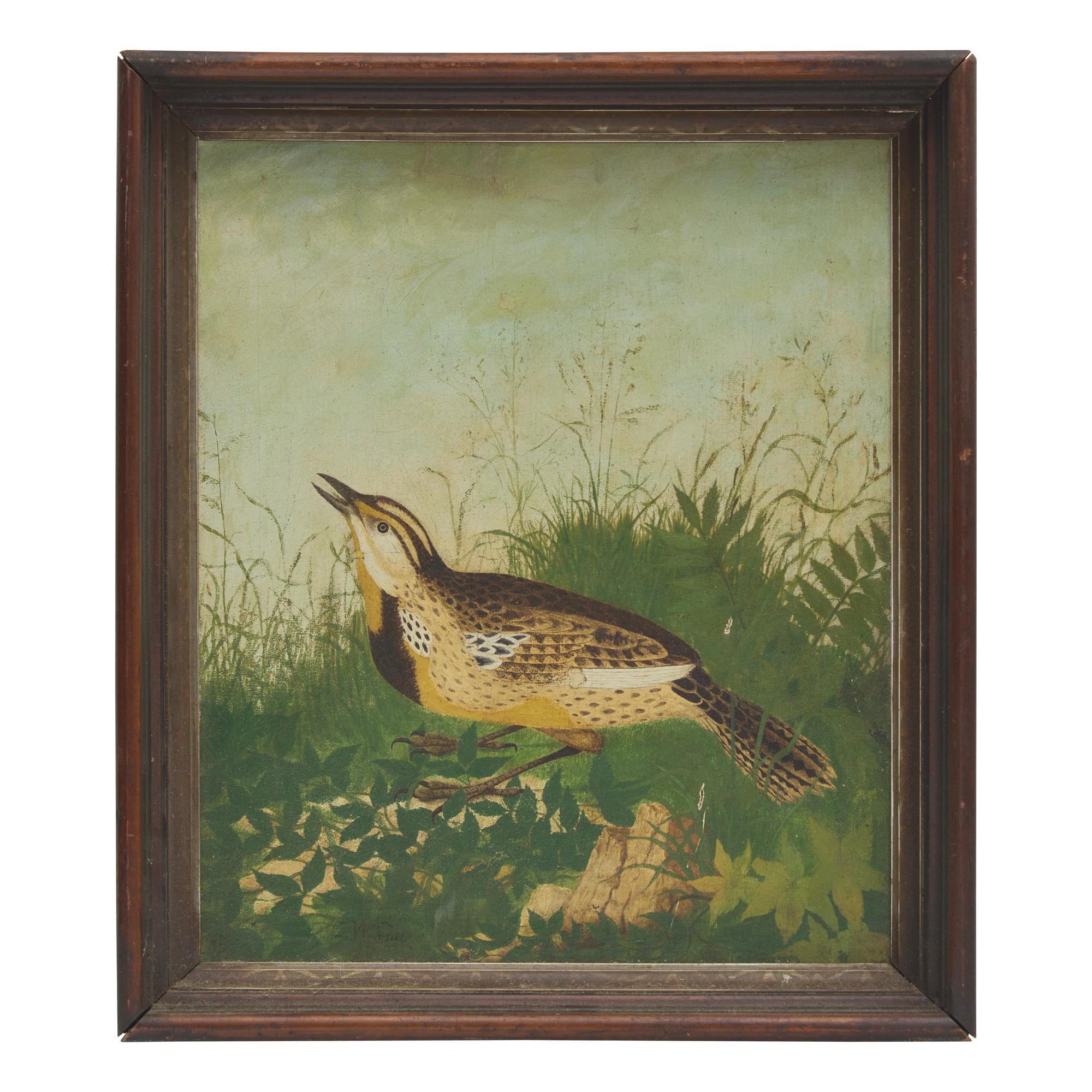 American School 19th Century, A Bird's Landing