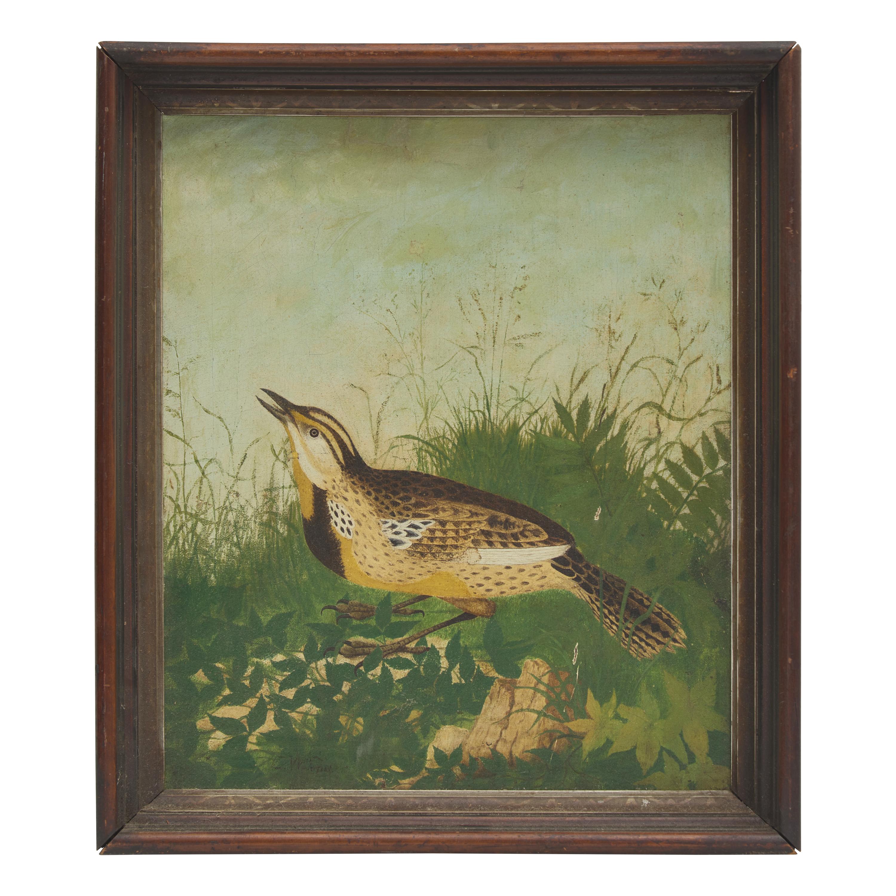 American School 19th Century, A Bird's Landing