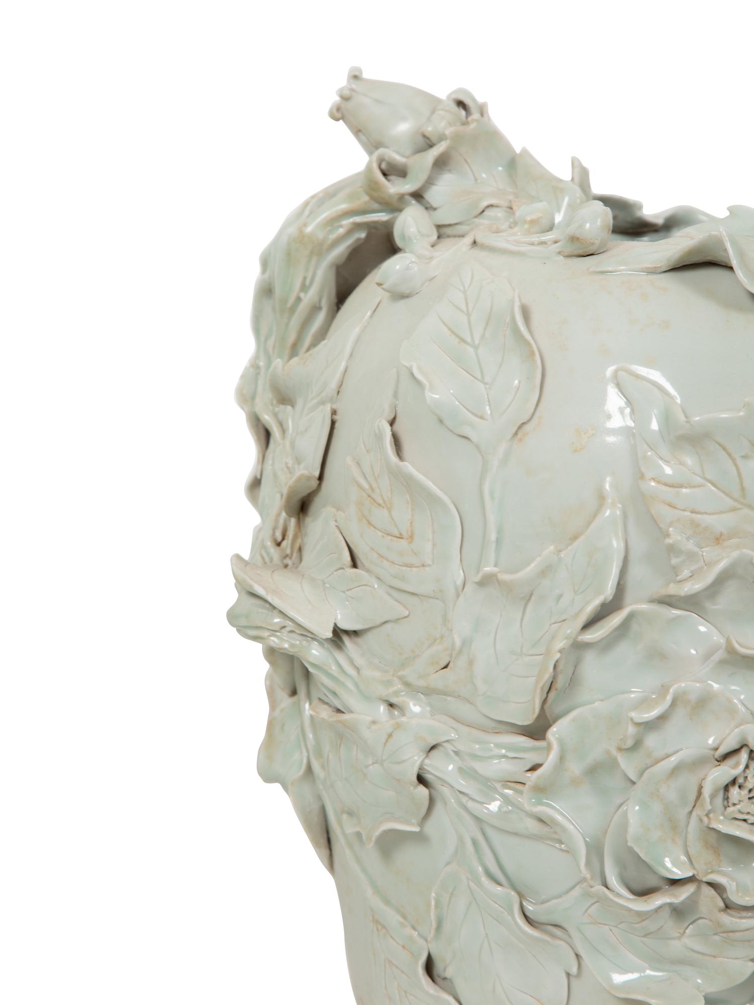 A Pair of I Borbone de Capodimonte Porcelain Vases