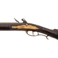 Contemporary Flintlock Flintlock Smooth Rifle by Ron Ehlert