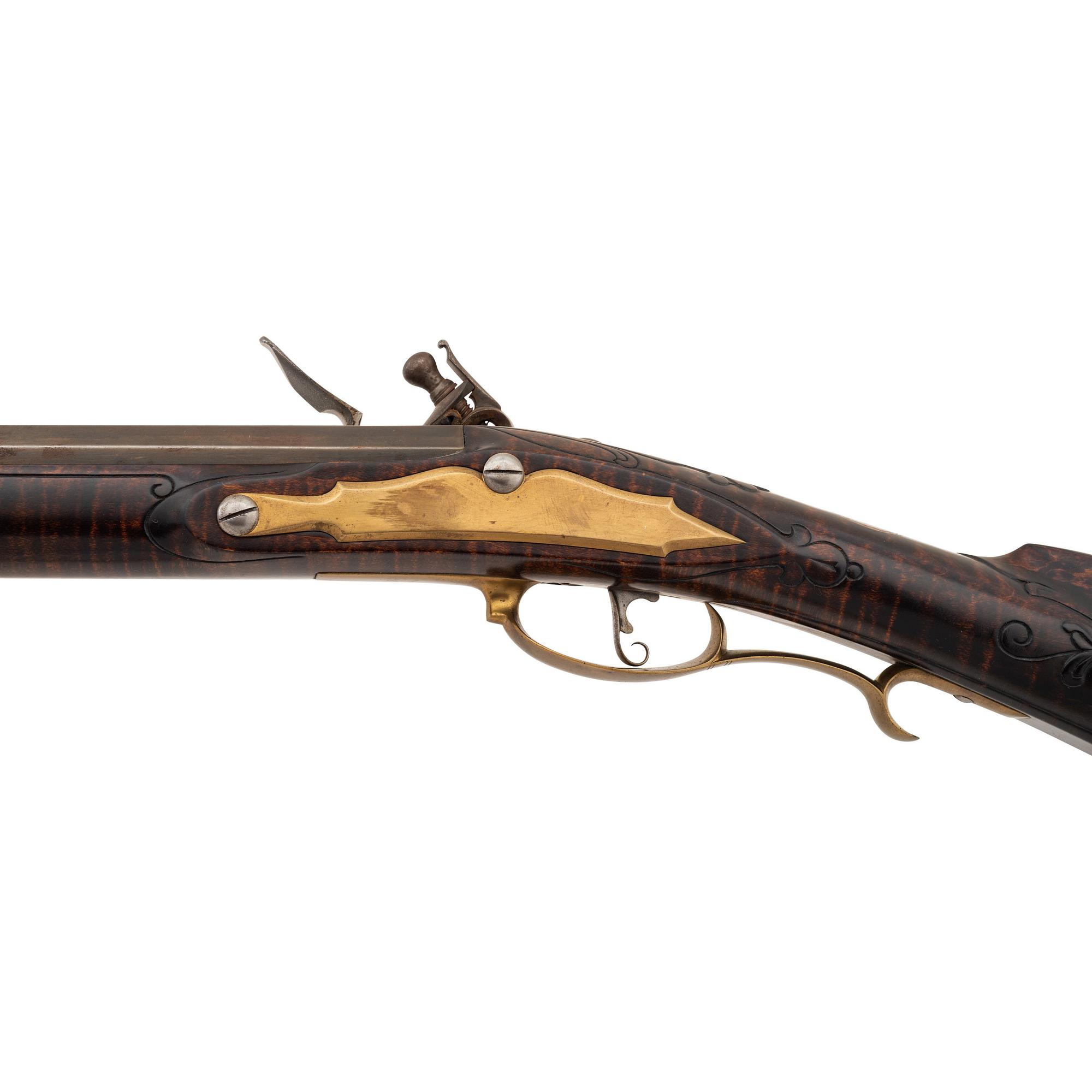 Contemporary Flintlock Flintlock Smooth Rifle by Ron Ehlert