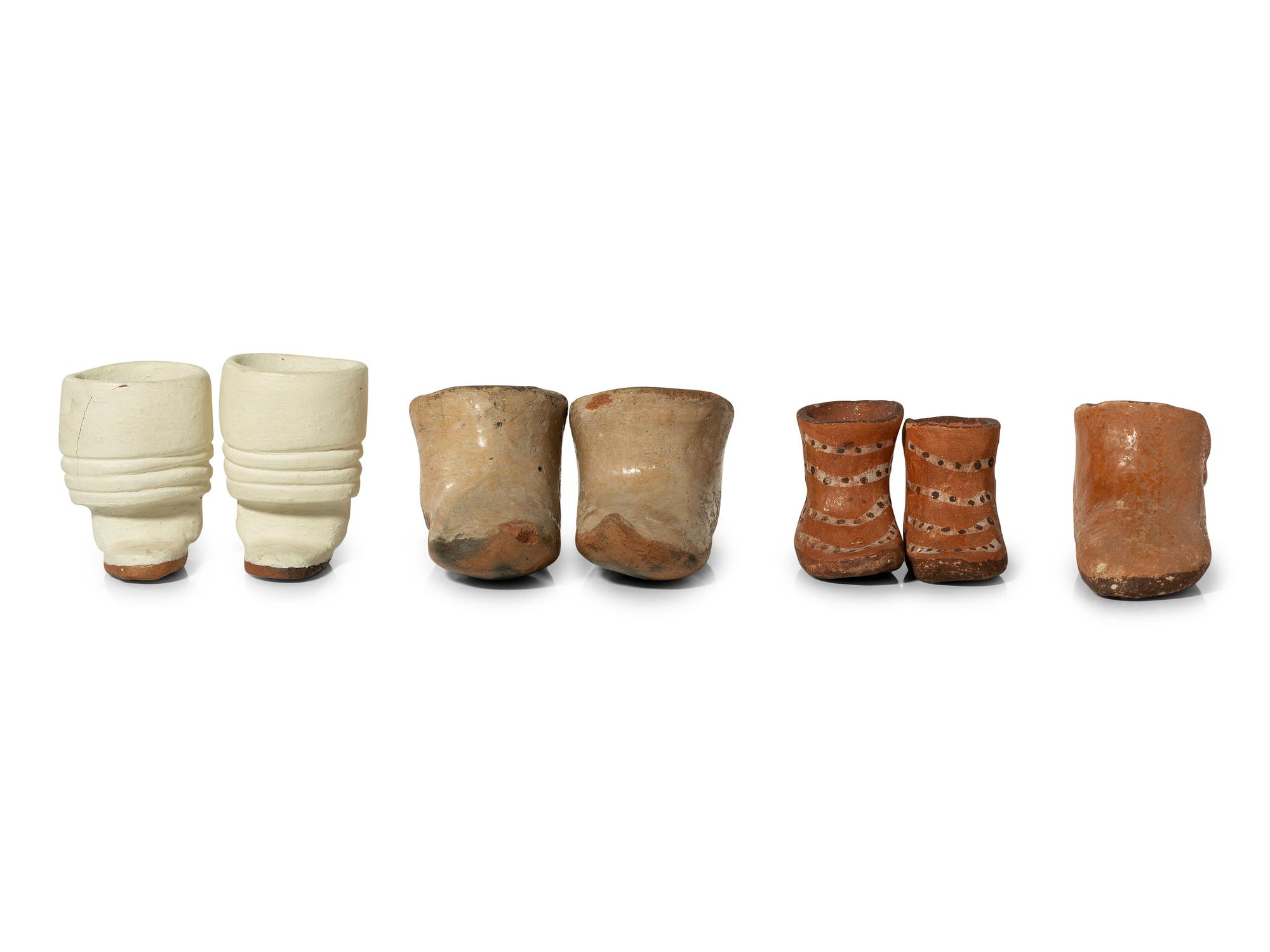 Pueblo Pottery Moccasins