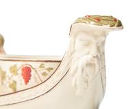 A Wedgwood Enameled Creamware Condiment Stand