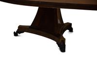 A Regency Style Mahogany Two Pedestal Dining Table