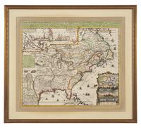 [Maps & Atlases] (de Fer, Nicholas). Carte de la Nouvelle France, ou se voit le cours des Grands Rivieres de S. Laurens & de Mississipi aujour d'hui S. Louis, Aux Environs...