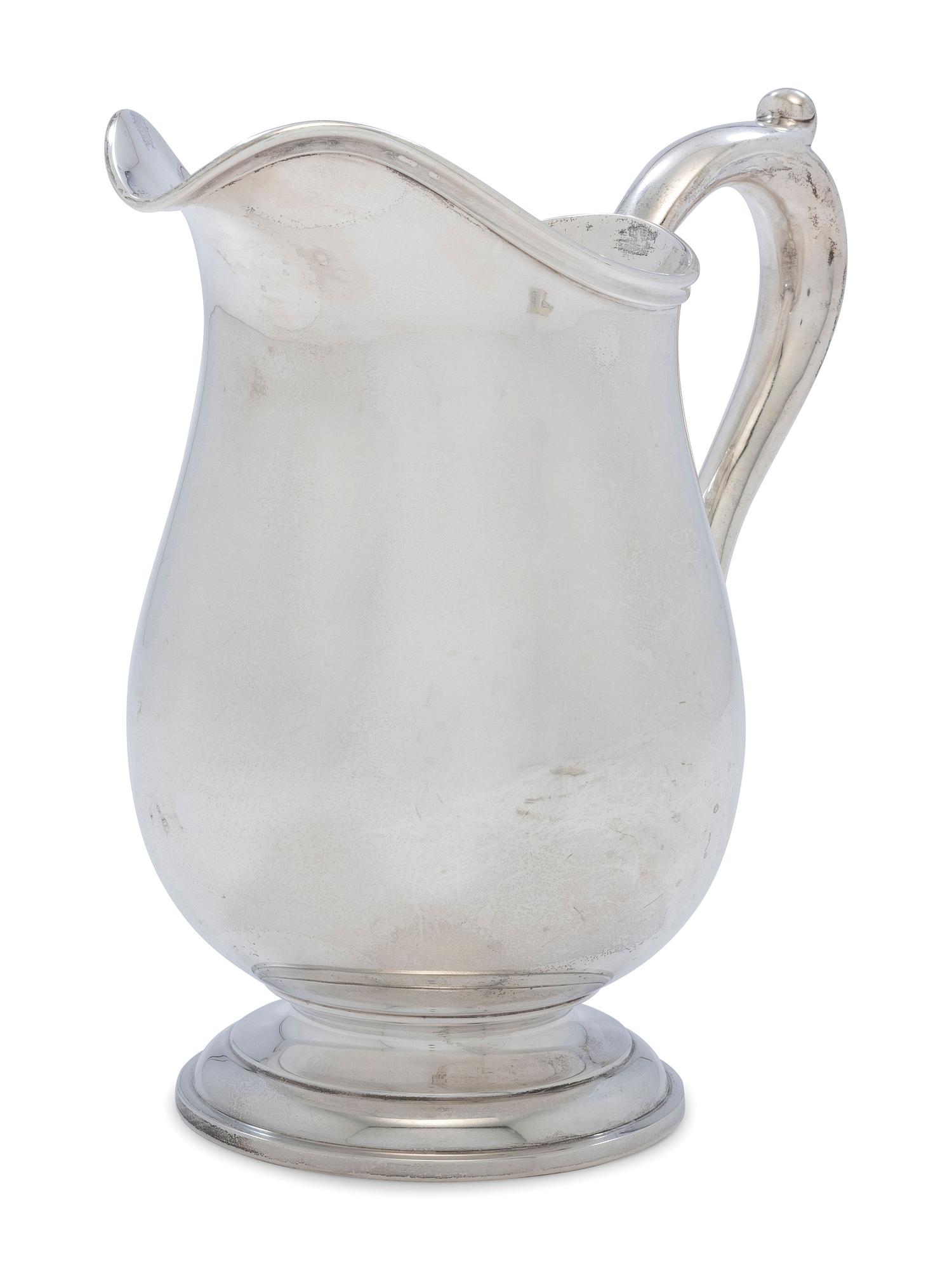 An American Silver Four-Pint Water Pitcher