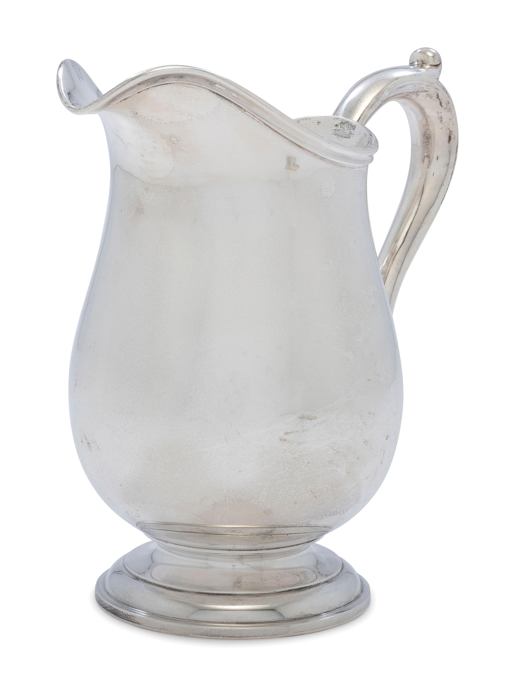 An American Silver Four-Pint Water Pitcher