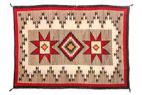 Navajo Regional Rug 61 1/2 x 46 inches — Mid-20th Century