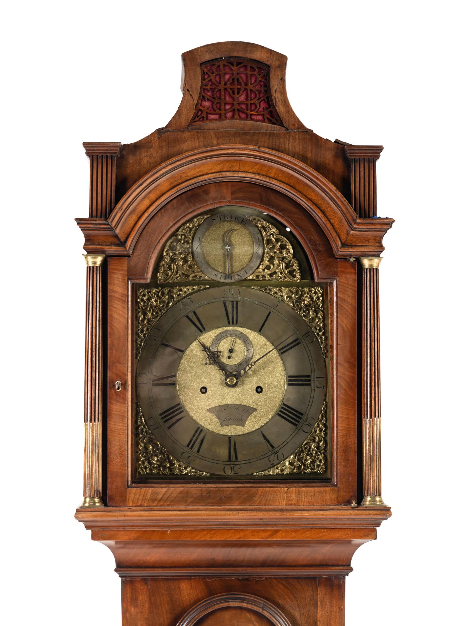 A George III Mahogany Longcase Clock