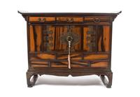 A Korean Chest Height 24 3/8 x width 31 x depth 13 1/4 inches.