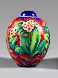 Art Deco Vase and Cover, form Rapin No. 21, circa 1928